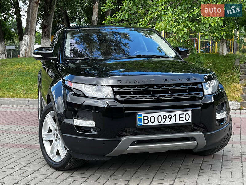 Позашляховик / Кросовер Land Rover Range Rover Evoque 2012 в Тернополі