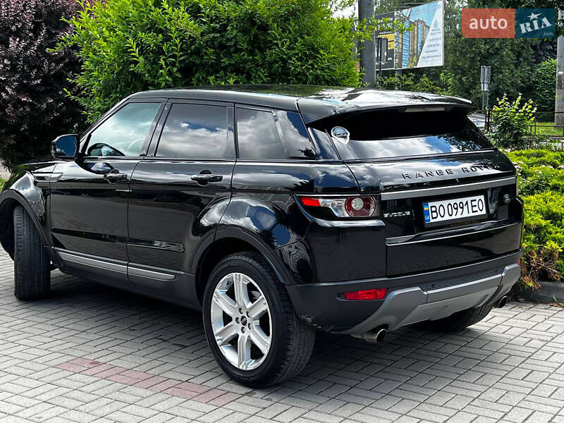 Позашляховик / Кросовер Land Rover Range Rover Evoque 2012 в Тернополі