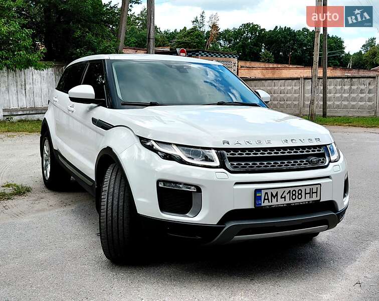 Внедорожник / Кроссовер Land Rover Range Rover Evoque 2015 в Житомире