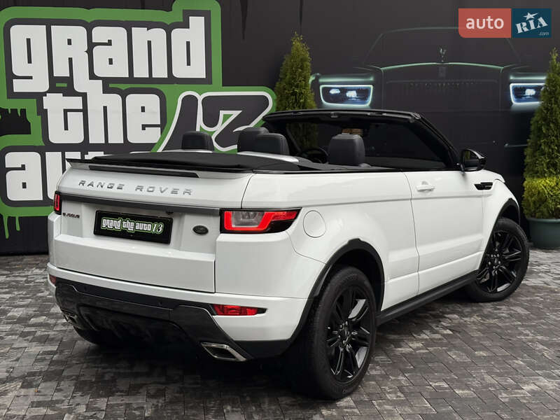 Кабриолет Land Rover Range Rover Evoque 2017 в Киеве