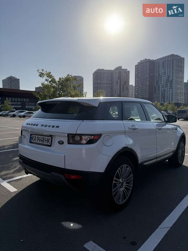 Внедорожник / Кроссовер Land Rover Range Rover Evoque 2012 в Киеве