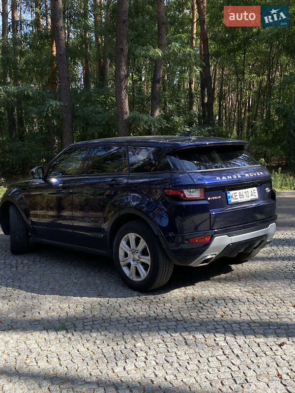 Внедорожник / Кроссовер Land Rover Range Rover Evoque 2016 в Днепре