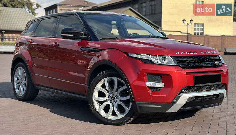 Внедорожник / Кроссовер Land Rover Range Rover Evoque 2013 в Днепре