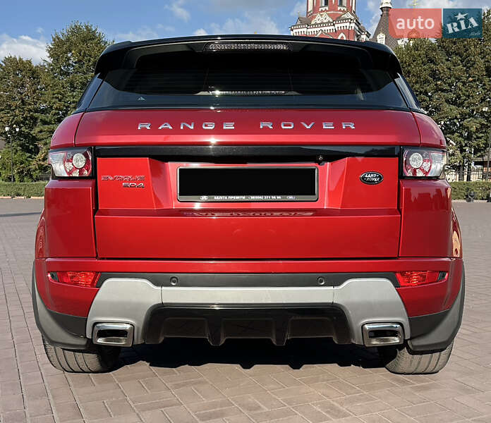 Внедорожник / Кроссовер Land Rover Range Rover Evoque 2013 в Днепре