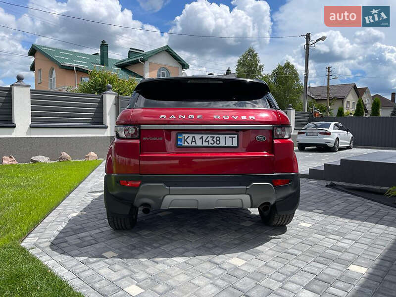 Внедорожник / Кроссовер Land Rover Range Rover Evoque 2014 в Киеве