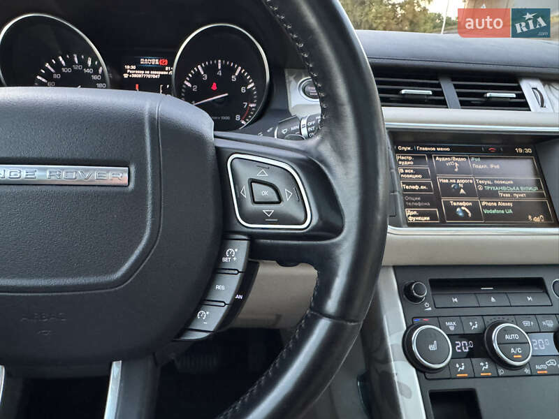 Внедорожник / Кроссовер Land Rover Range Rover Evoque 2012 в Киеве