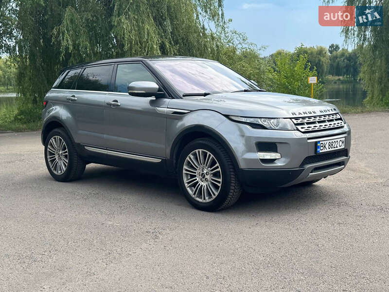Позашляховик / Кросовер Land Rover Range Rover Evoque 2012 в Рівному