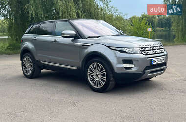 Позашляховик / Кросовер Land Rover Range Rover Evoque 2012 в 