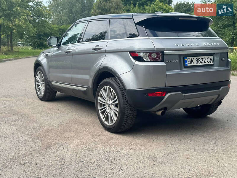 Позашляховик / Кросовер Land Rover Range Rover Evoque 2012 в Рівному