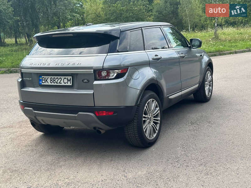 Позашляховик / Кросовер Land Rover Range Rover Evoque 2012 в Рівному