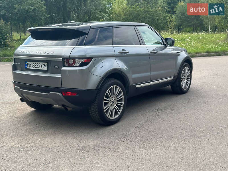 Позашляховик / Кросовер Land Rover Range Rover Evoque 2012 в Рівному