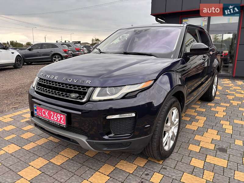 Внедорожник / Кроссовер Land Rover Range Rover Evoque 2016 в Львове