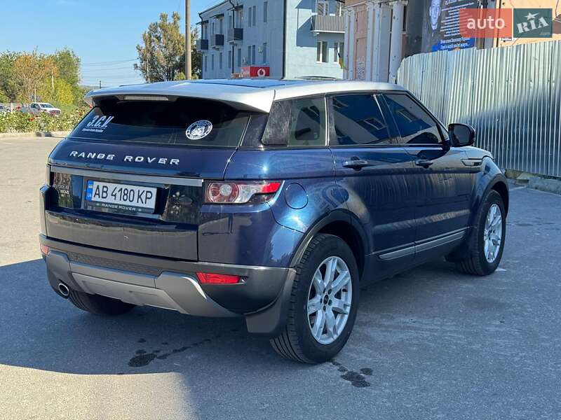 Внедорожник / Кроссовер Land Rover Range Rover Evoque 2012 в Харькове