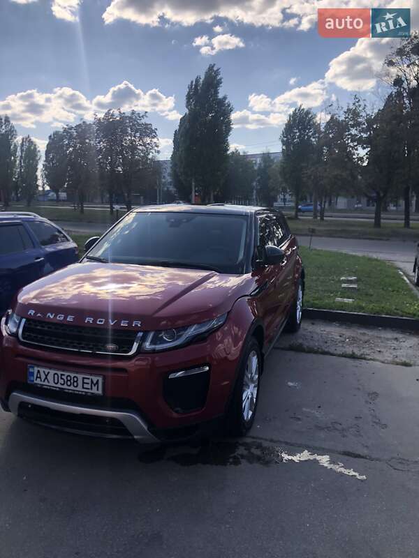 Внедорожник / Кроссовер Land Rover Range Rover Evoque 2016 в Харькове
