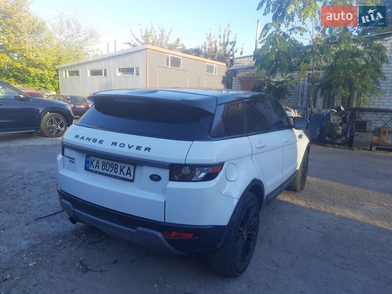 Внедорожник / Кроссовер Land Rover Range Rover Evoque 2012 в Киеве