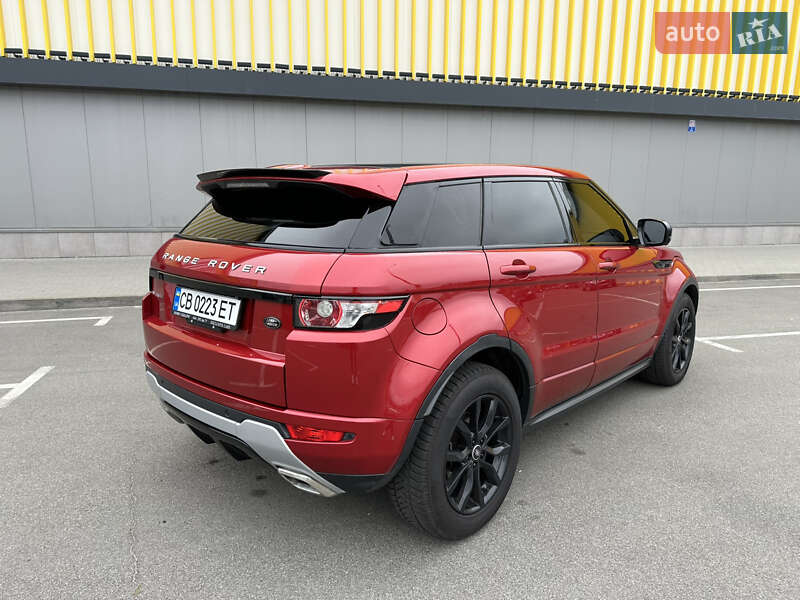 Внедорожник / Кроссовер Land Rover Range Rover Evoque 2012 в Киеве