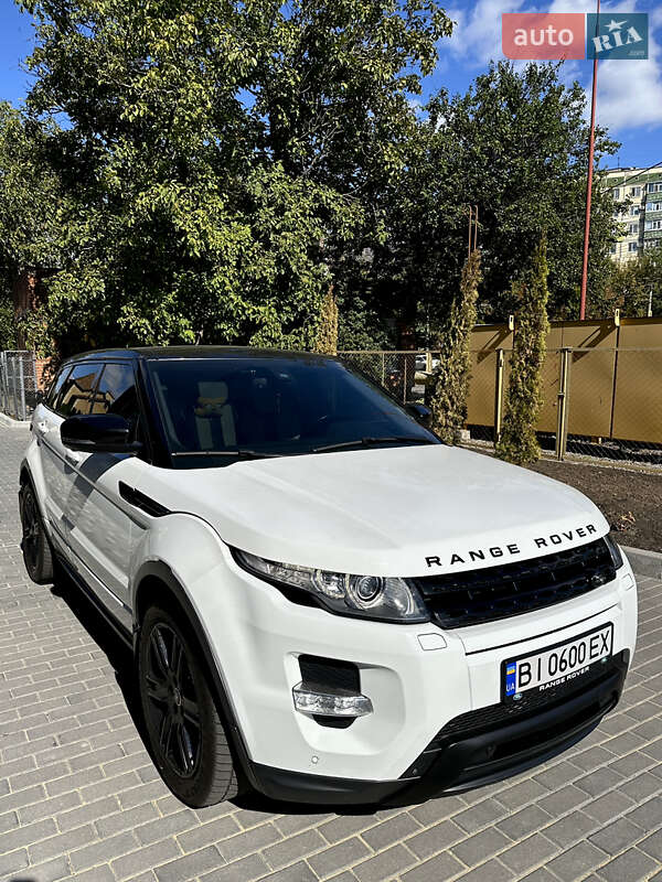 Позашляховик / Кросовер Land Rover Range Rover Evoque 2013 в Полтаві