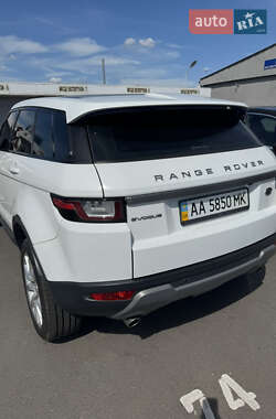 Внедорожник / Кроссовер Land Rover Range Rover Evoque 2016 в 