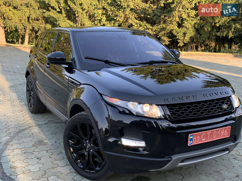 Позашляховик / Кросовер Land Rover Range Rover Evoque 2015 в 