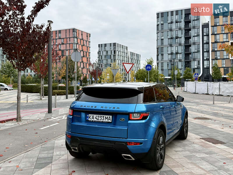 Внедорожник / Кроссовер Land Rover Range Rover Evoque 2017 в Киеве