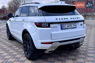 Позашляховик / Кросовер Land Rover Range Rover Evoque 2016 в 