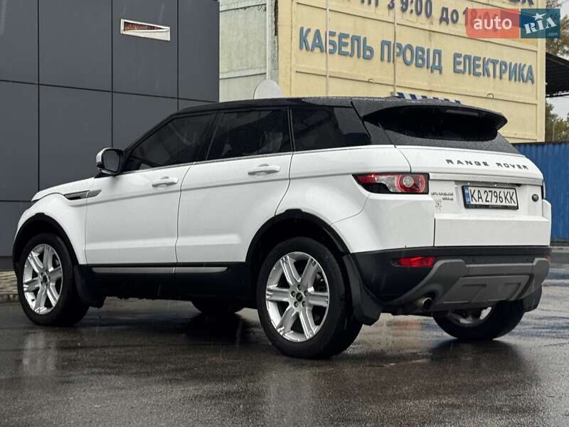 Позашляховик / Кросовер Land Rover Range Rover Evoque 2012 в Києві фото 8 Позашляховик / Кросовер Land Rover Range Rover Evoque 2012 в Києві