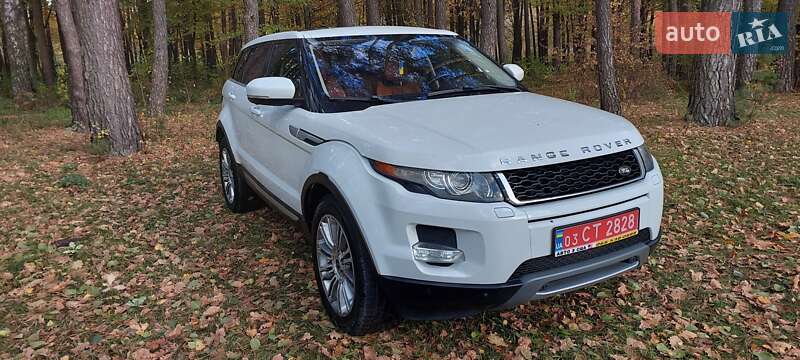 Позашляховик / Кросовер Land Rover Range Rover Evoque 2012 в Дубні