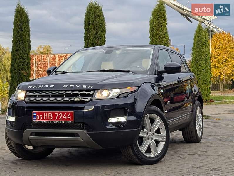Позашляховик / Кросовер Land Rover Range Rover Evoque 2015 в Дубні фото 19 Позашляховик / Кросовер Land Rover Range Rover Evoque 2015 в Дубні