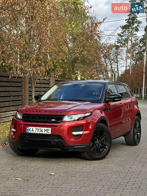 Внедорожник / Кроссовер Land Rover Range Rover Evoque 2013 в Киеве фото 3 Внедорожник / Кроссовер Land Rover Range Rover Evoque 2013 в Киеве
