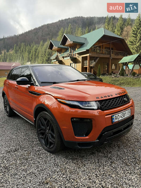 Внедорожник / Кроссовер Land Rover Range Rover Evoque 2016 в Межгорье фото 6 Внедорожник / Кроссовер Land Rover Range Rover Evoque 2016 в Межгорье