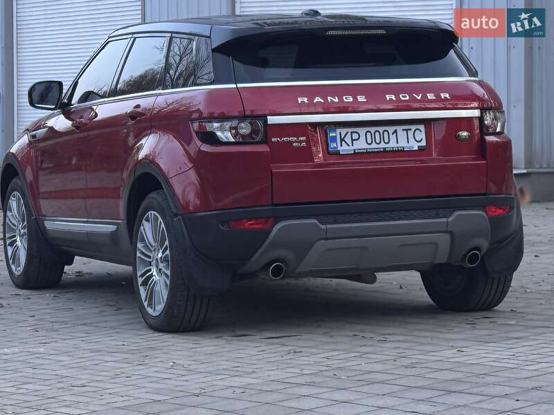 Позашляховик / Кросовер Land Rover Range Rover Evoque 2012 в Кривому Розі