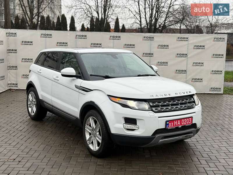 Позашляховик / Кросовер Land Rover Range Rover Evoque 2015 в Луцьку
