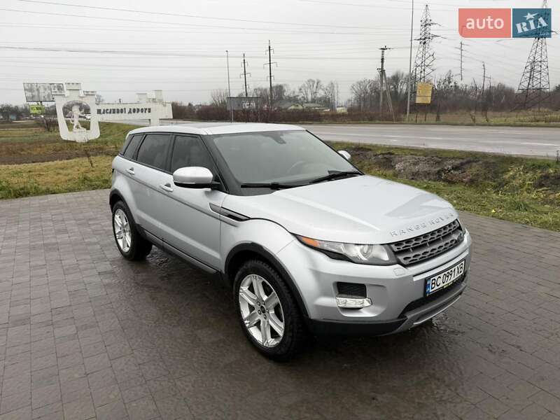 Позашляховик / Кросовер Land Rover Range Rover Evoque 2013 в Львові
