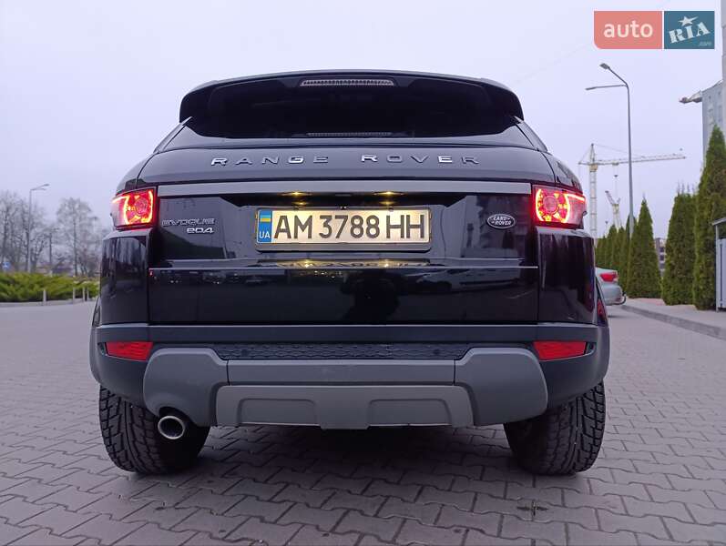 Позашляховик / Кросовер Land Rover Range Rover Evoque 2013 в Житомирі