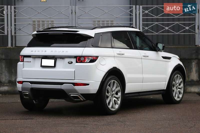 Внедорожник / Кроссовер Land Rover Range Rover Evoque 2012 в Киеве