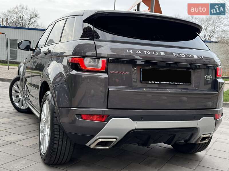 Внедорожник / Кроссовер Land Rover Range Rover Evoque 2016 в Киеве