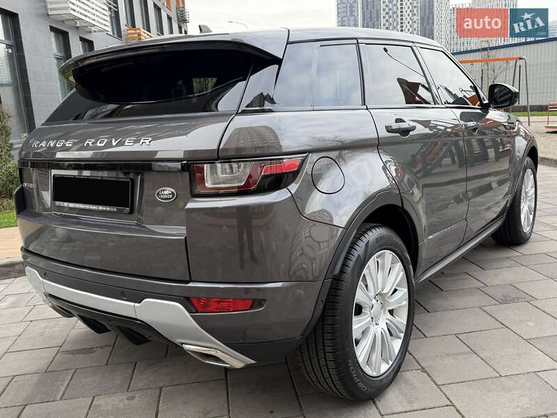 Внедорожник / Кроссовер Land Rover Range Rover Evoque 2016 в Киеве