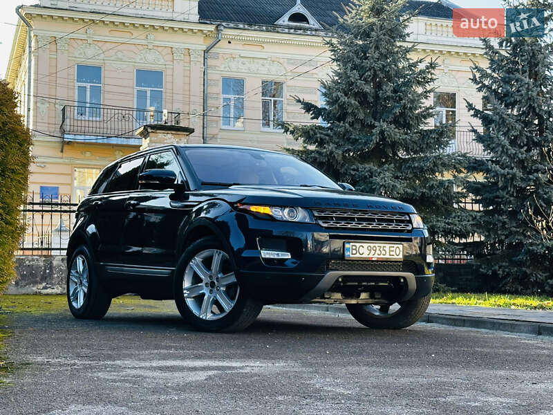 Позашляховик / Кросовер Land Rover Range Rover Evoque 2012 в Трускавці