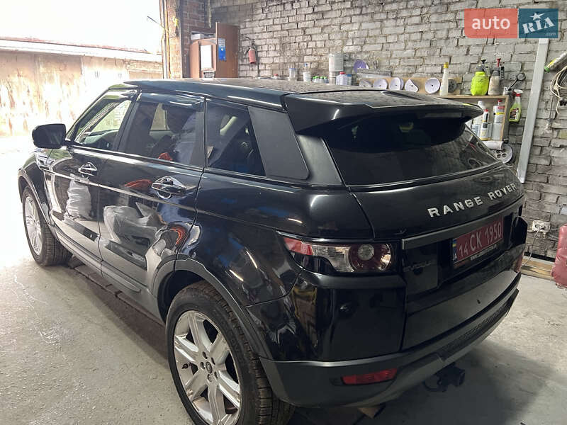 Позашляховик / Кросовер Land Rover Range Rover Evoque 2013 в Львові