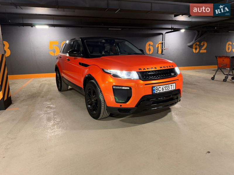 Внедорожник / Кроссовер Land Rover Range Rover Evoque 2016 в Львове