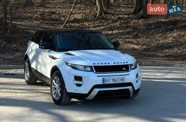 Внедорожник / Кроссовер Land Rover Range Rover Evoque 2011 в Тернополе