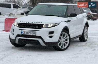Внедорожник / Кроссовер Land Rover Range Rover Evoque 2014 в Черновцах