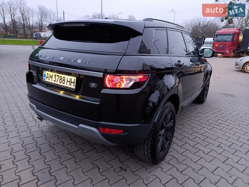 Внедорожник / Кроссовер Land Rover Range Rover Evoque 2013 в Житомире