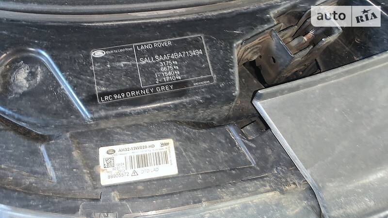 Позашляховик / Кросовер Land Rover Range Rover Sport 2011 в Харкові