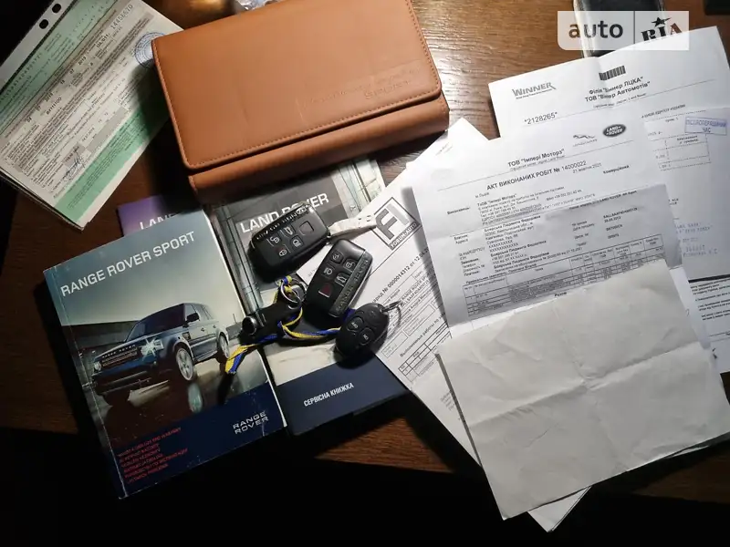 Внедорожник / Кроссовер Land Rover Range Rover Sport 2013 в Каменец-Подольском документ