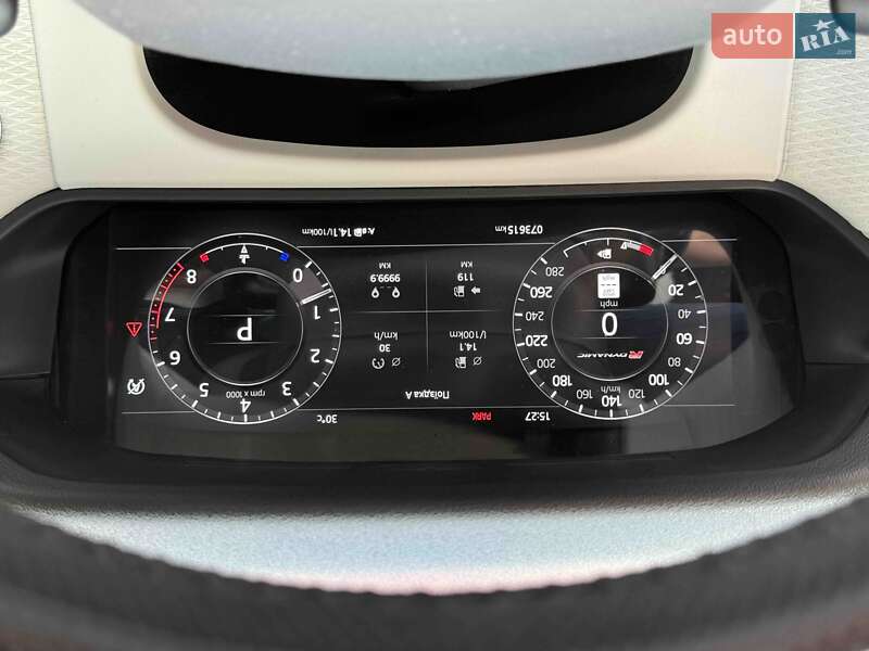Внедорожник / Кроссовер Land Rover Range Rover Velar 2018 в Львове