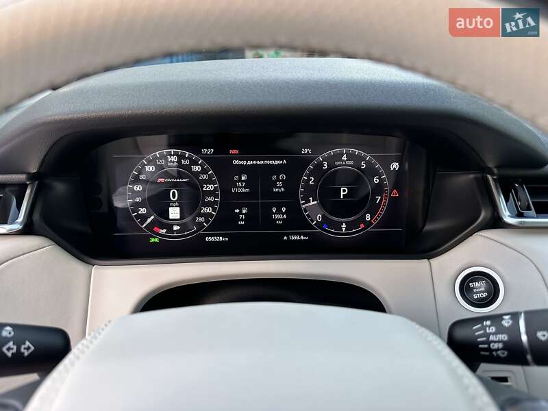 Внедорожник / Кроссовер Land Rover Range Rover Velar 2018 в Киеве