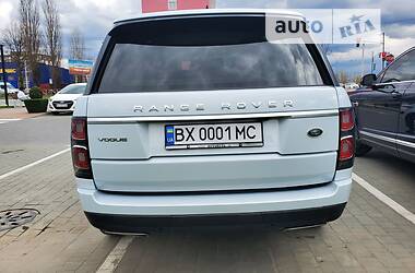 Позашляховик / Кросовер Land Rover Range Rover 2018 в Хмельницькому