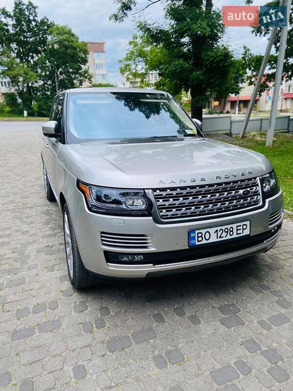Внедорожник / Кроссовер Land Rover Range Rover 2016 в Залещиках