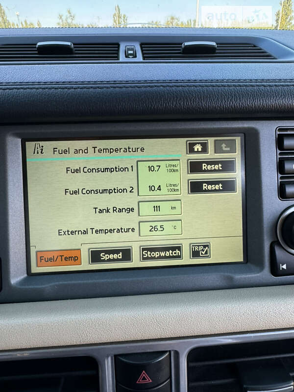 Внедорожник / Кроссовер Land Rover Range Rover 2008 в Кривом Роге фото 14 Внедорожник / Кроссовер Land Rover Range Rover 2008 в Кривом Роге